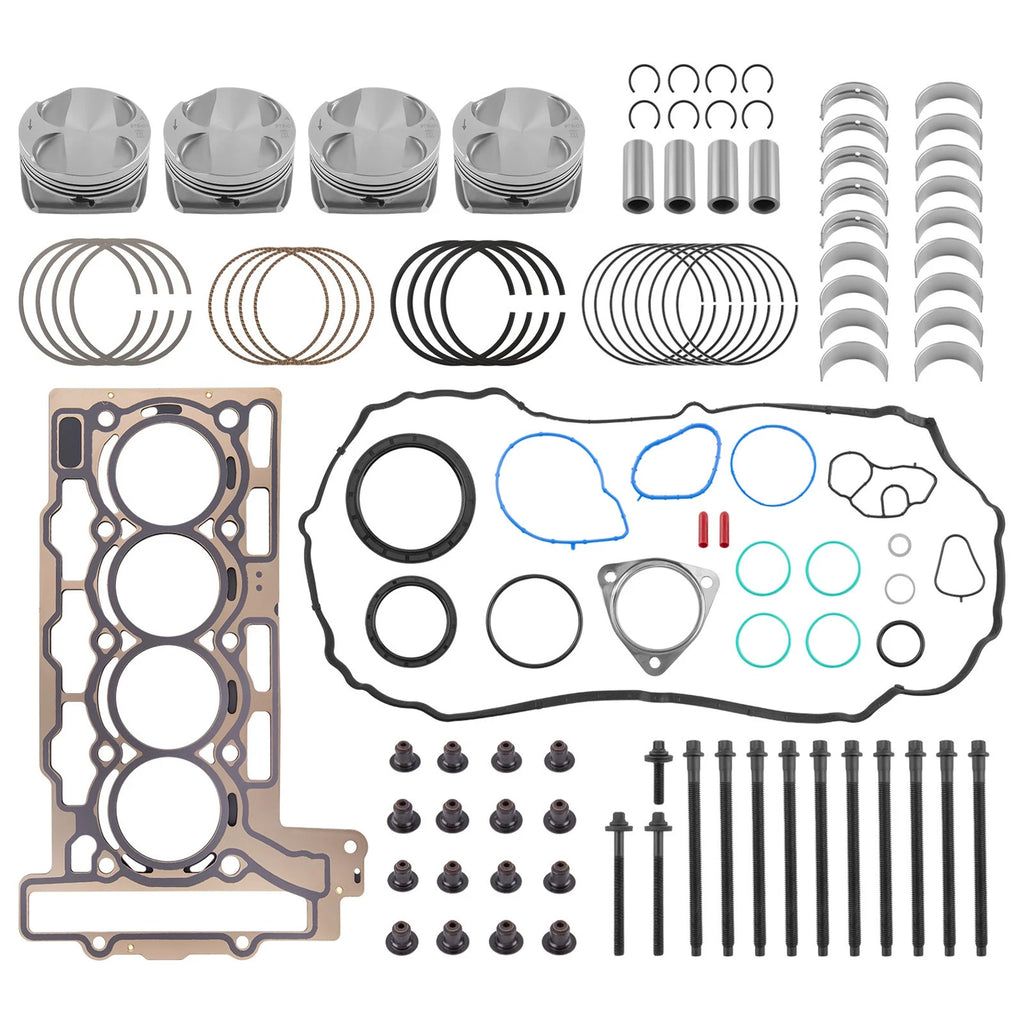N12 N16 1.6T Engine Pistons Gasket Bearing Kit CR 11:1 for Mini Cooper (2007–2013)