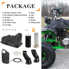 Air Filter Box Complete Kit & Air Cleaner Joint for Yamaha Warrior 350 (1987–2004)