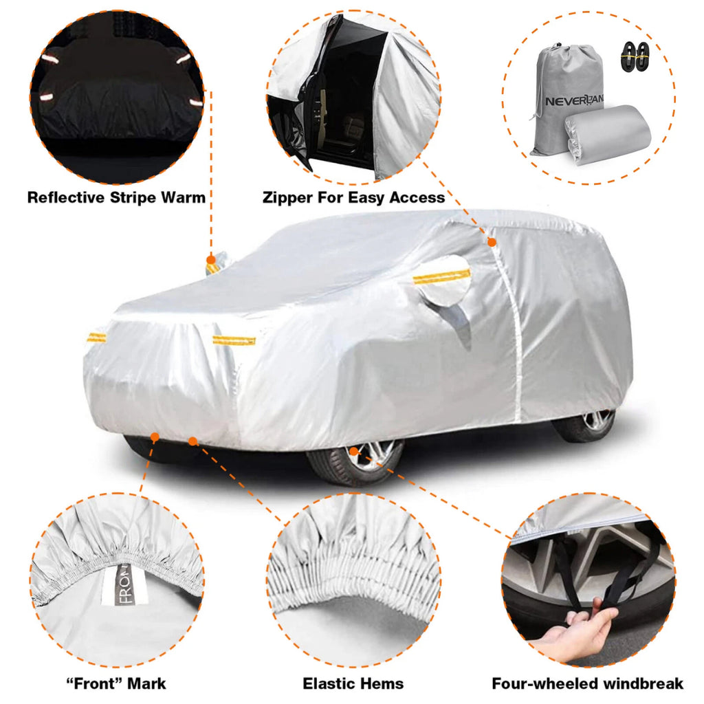 Large SUV Car Cover for Honda CR-V (2017–2022) - Outdoor Rain Dust UV Resistant