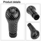 6 Speed Carbon Fiber Gear Shift Knob for Mercedes W203 (2000–2007)