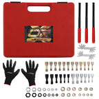 Thread Restorer Kit for UNC UNF & Metric Threads (56 Pieces)
