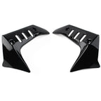 Motorcycle Fairing Side Cover Kit ABS Black for Kawasaki Z750 (2004-2007)