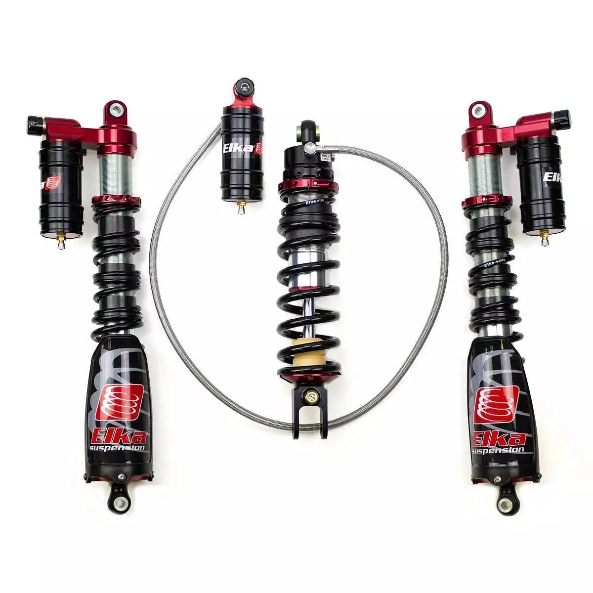 Lonestar DC-4 A-Arms + Elka Legacy Plus Shocks for KFX450R (2008–2013)