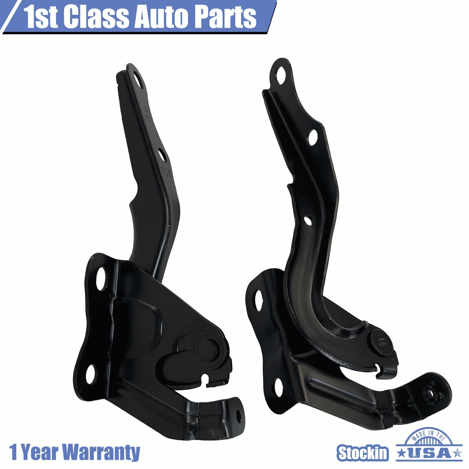 Set of 2 Hood Hinges for Toyota Corolla (2009–2013)