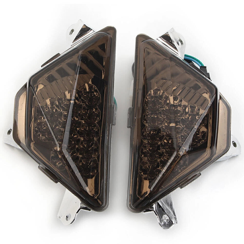 2X Halogen Bulb Front Turn Signal Indicator Lights for Kawasaki Ninja