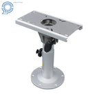 Boat Seat Pedestal Locking Mount for Boat (13-19in Height Adjustable)