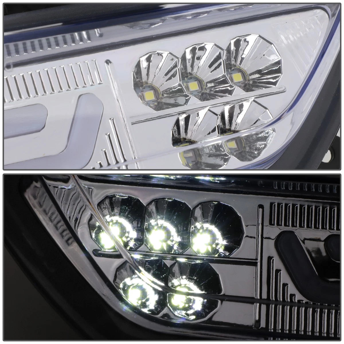LED Bar Lower 3rd Tail Brake Light Reverse Lamp for Ford Mustang (2015–2018)