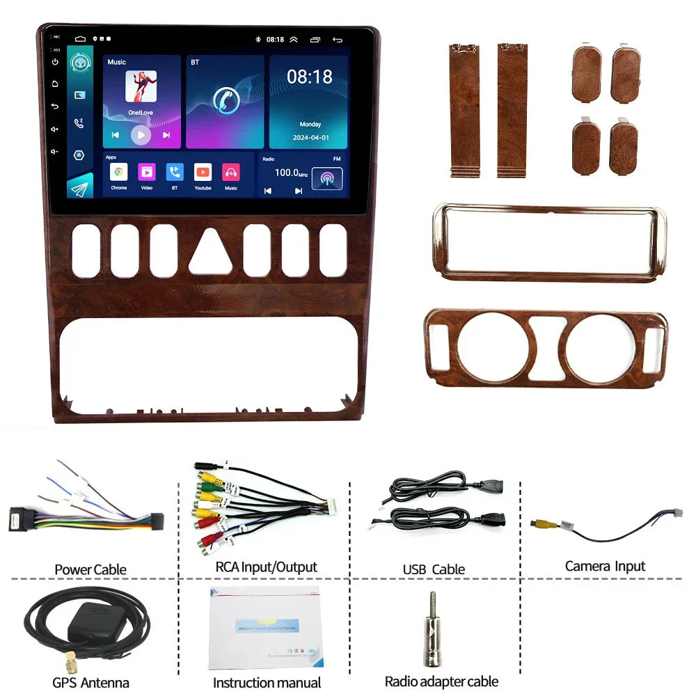 9'' Android Car Stereo GPS for Mercedes Benz E-Class W210 (1994-2003)