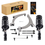 10 Front Struts Control Arms Sway Bars Kit for Pontiac G6, Saturn Aura (2005–2010)