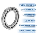 Deep Groove Ball Bearing 70x110x13mm for Scooter Skateboard (P0)