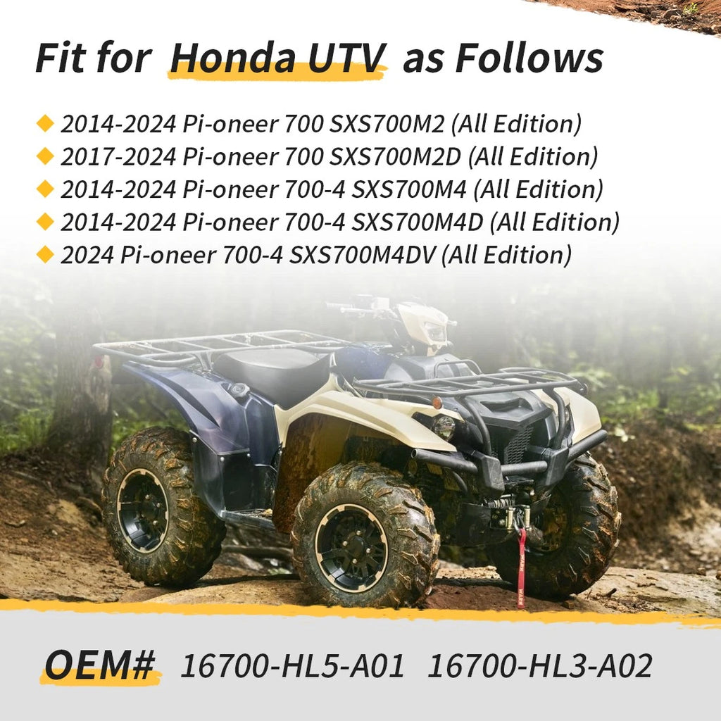 Fuel Pump & Oil Filter Assy 16700-HL3-A02 for Honda Pioneer 700 (2014–2024)