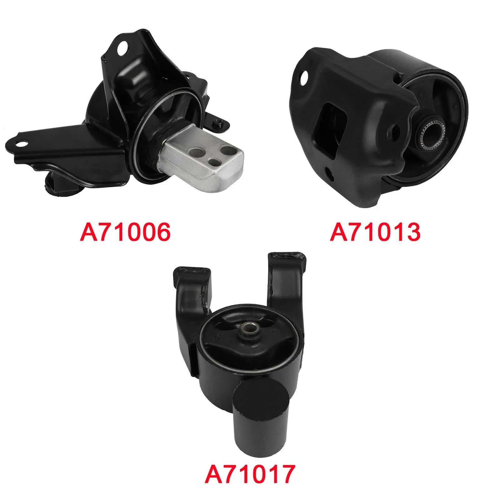 Set of 3 Front Engine Motor Mounts for 2010-2013 Forte Koup