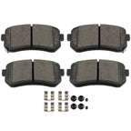8PCS Brake Pads for Kia Sportage (2011) D1398 D1447