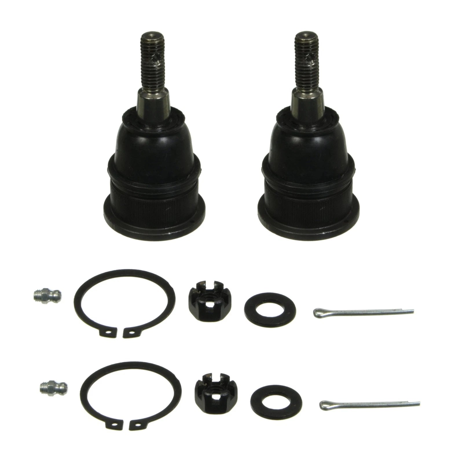 Set of 2 Front Upper Suspension Ball Joints for Silverado 2500, Sierra 2500 (RWD)