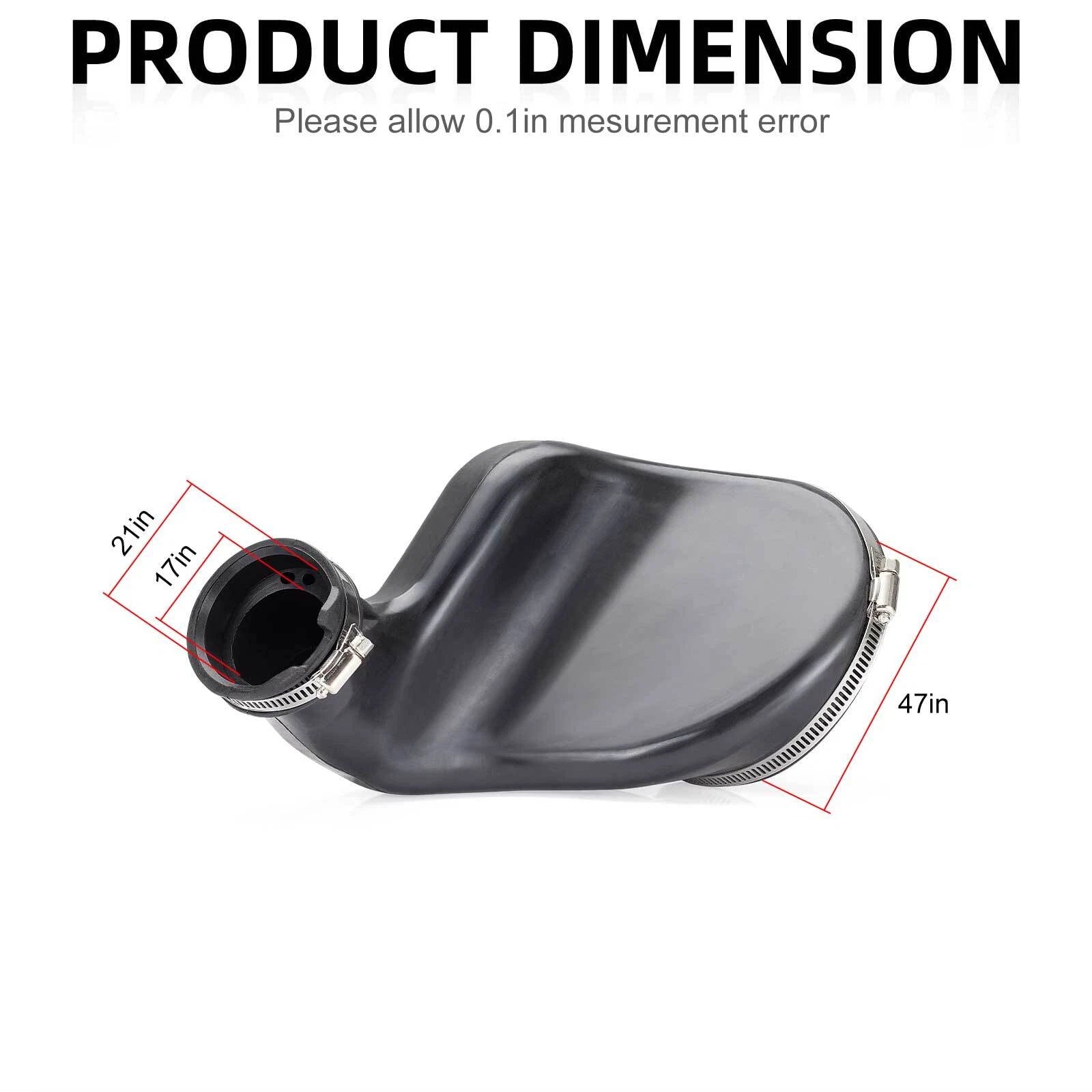 Air Cleaner Intake Joint for Yamaha YFZ450 (2004-2009), YFZ450X (2008)