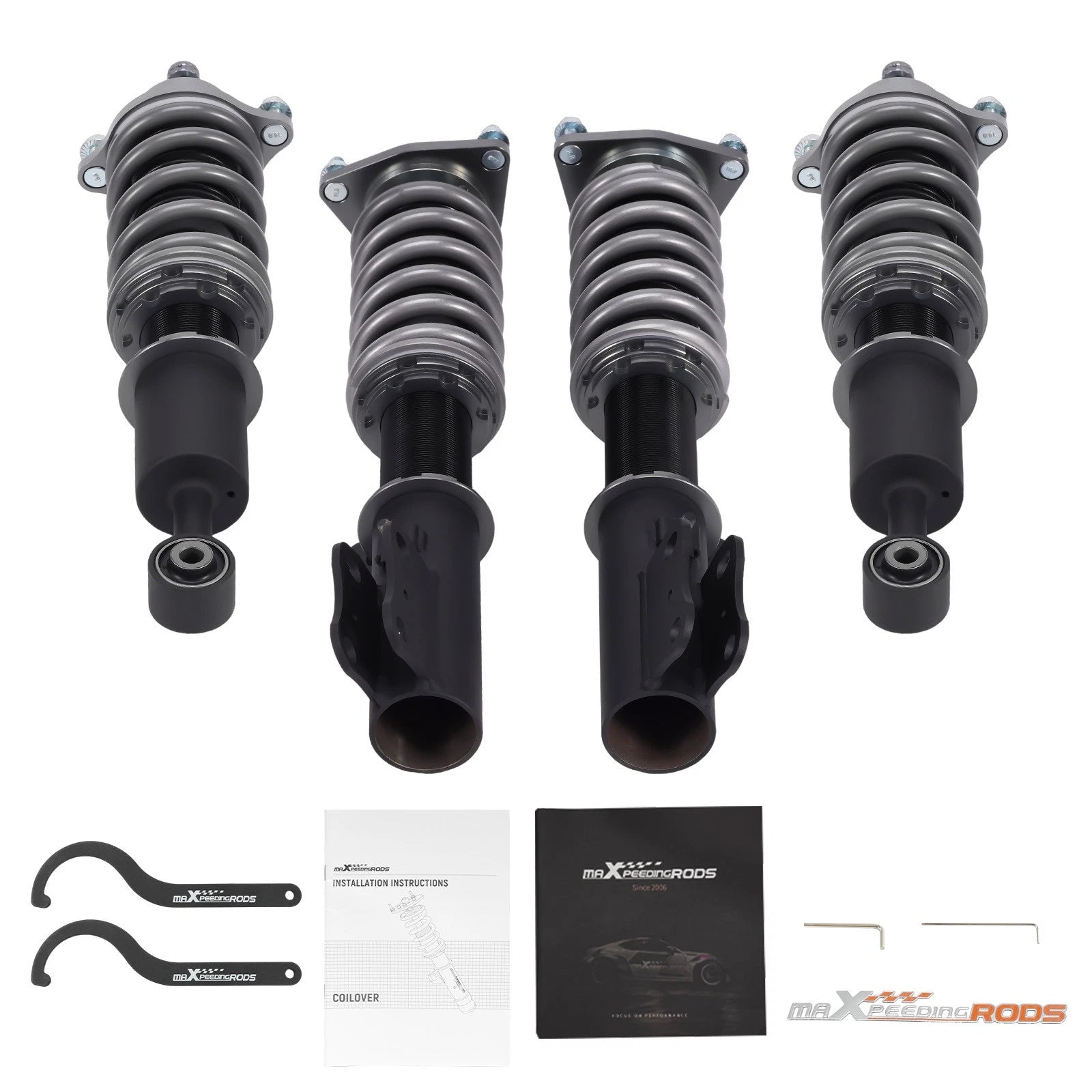 24 Way Adjustable Coilovers Suspension Kit for Mitsubishi Lancer (2008–2017)