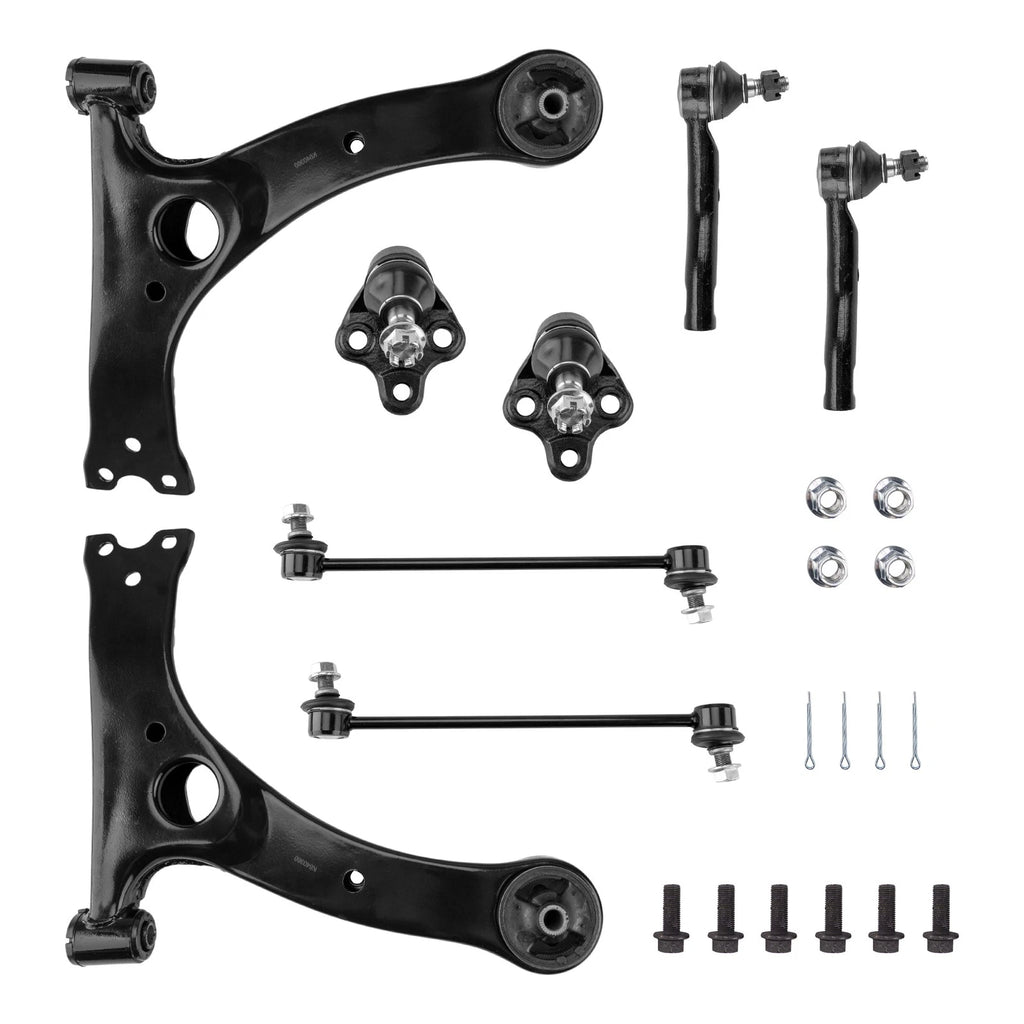 Front Suspension Ball Joints and Tie Rods for Toyota Corolla (2003–2008)