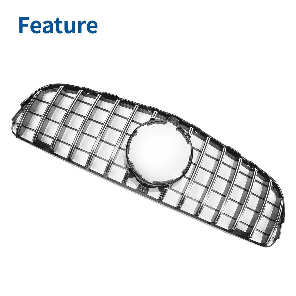 Front Upper Bumper Grille for Mercedes-Benz GLC250 (2016–2020)
