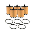 Set of 5 Engine Oil Filters for Buick Cadillac Chevy GMC Pontiac Saab