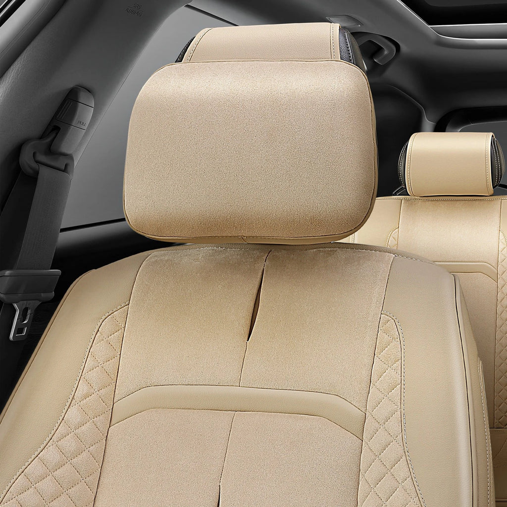 Set of 2 CAAP Driven Voris Series Front Row Seat Covers for Universal Fit