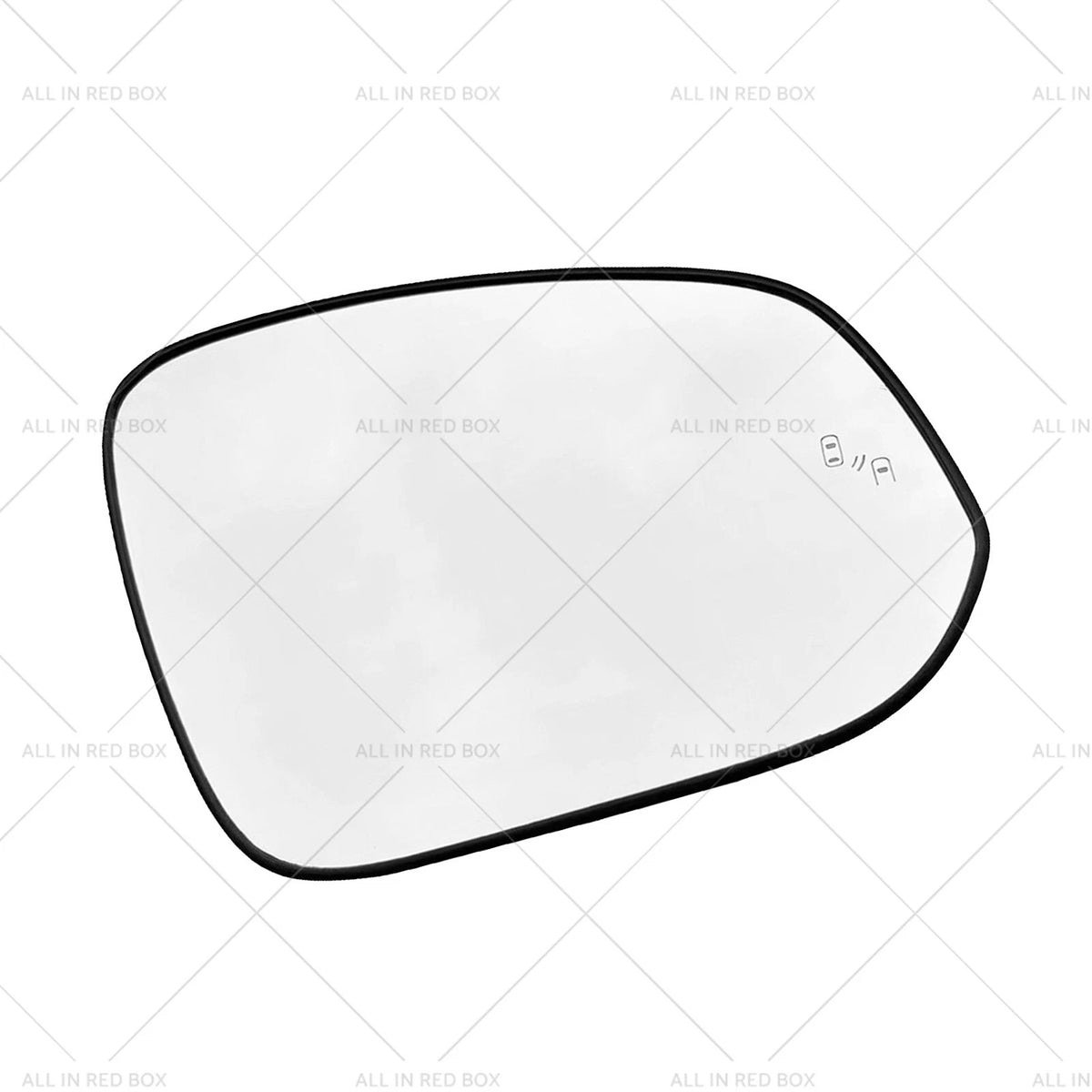 Right Driver Side Mirror Glass with Heater for Toyota RAV4 (2016–2018)