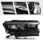 Full LED Headlight for Jeep Grand Cherokee L (2021–2024) Right w/ DRL