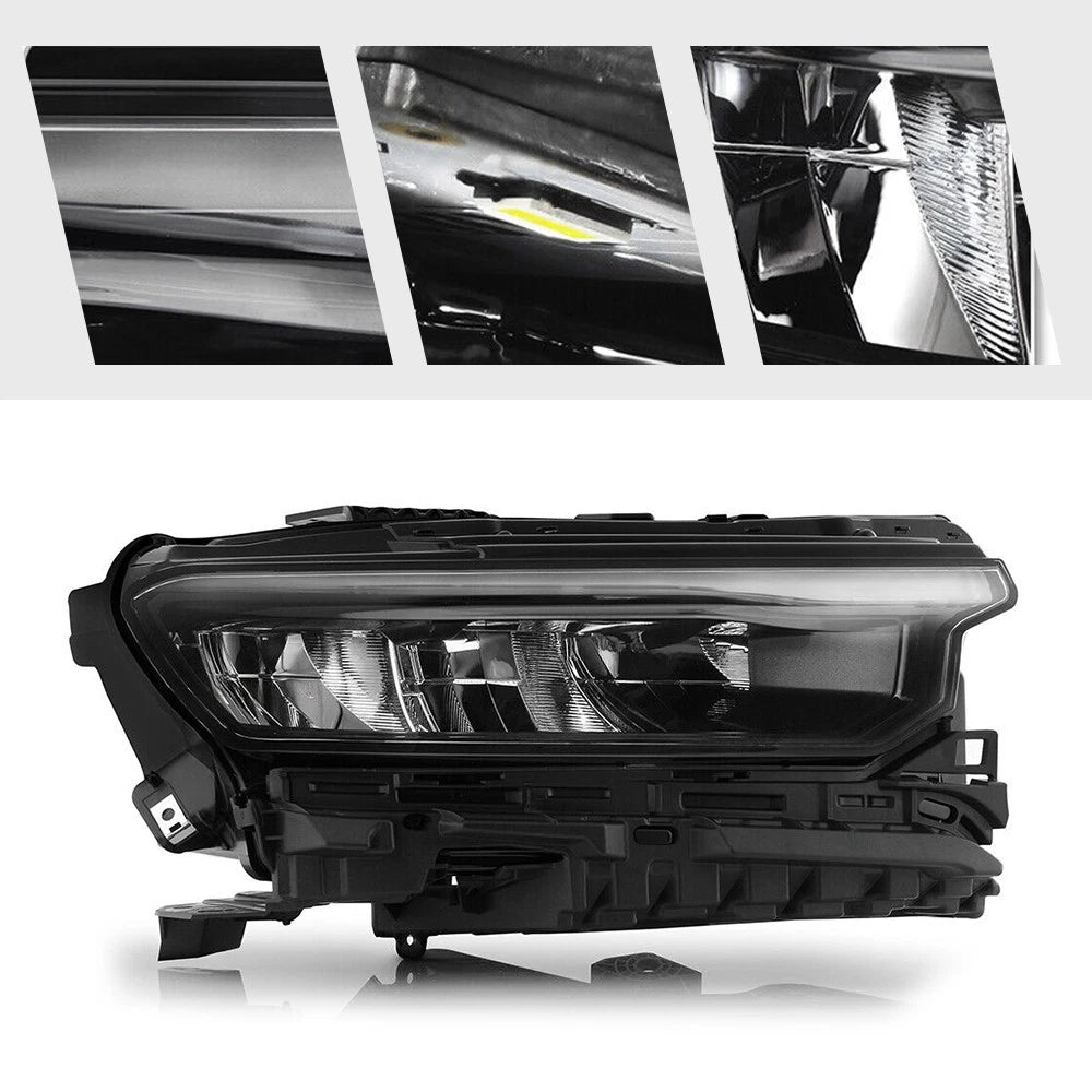 Full LED Headlight for Jeep Grand Cherokee L (2021–2024) Right w/ DRL