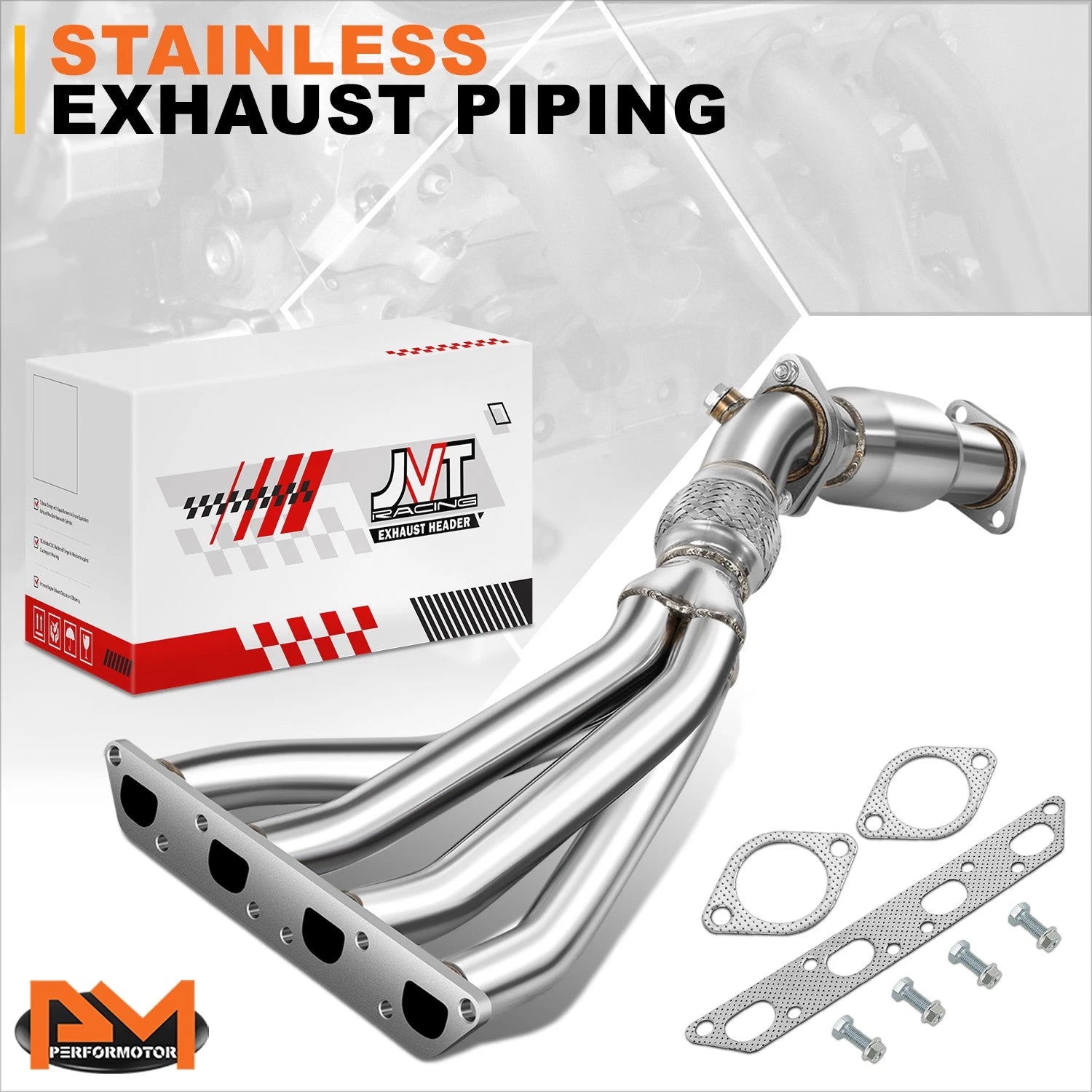 2-Piece Exhaust Manifold Header for Mini Cooper (2002–2006) SS-4
