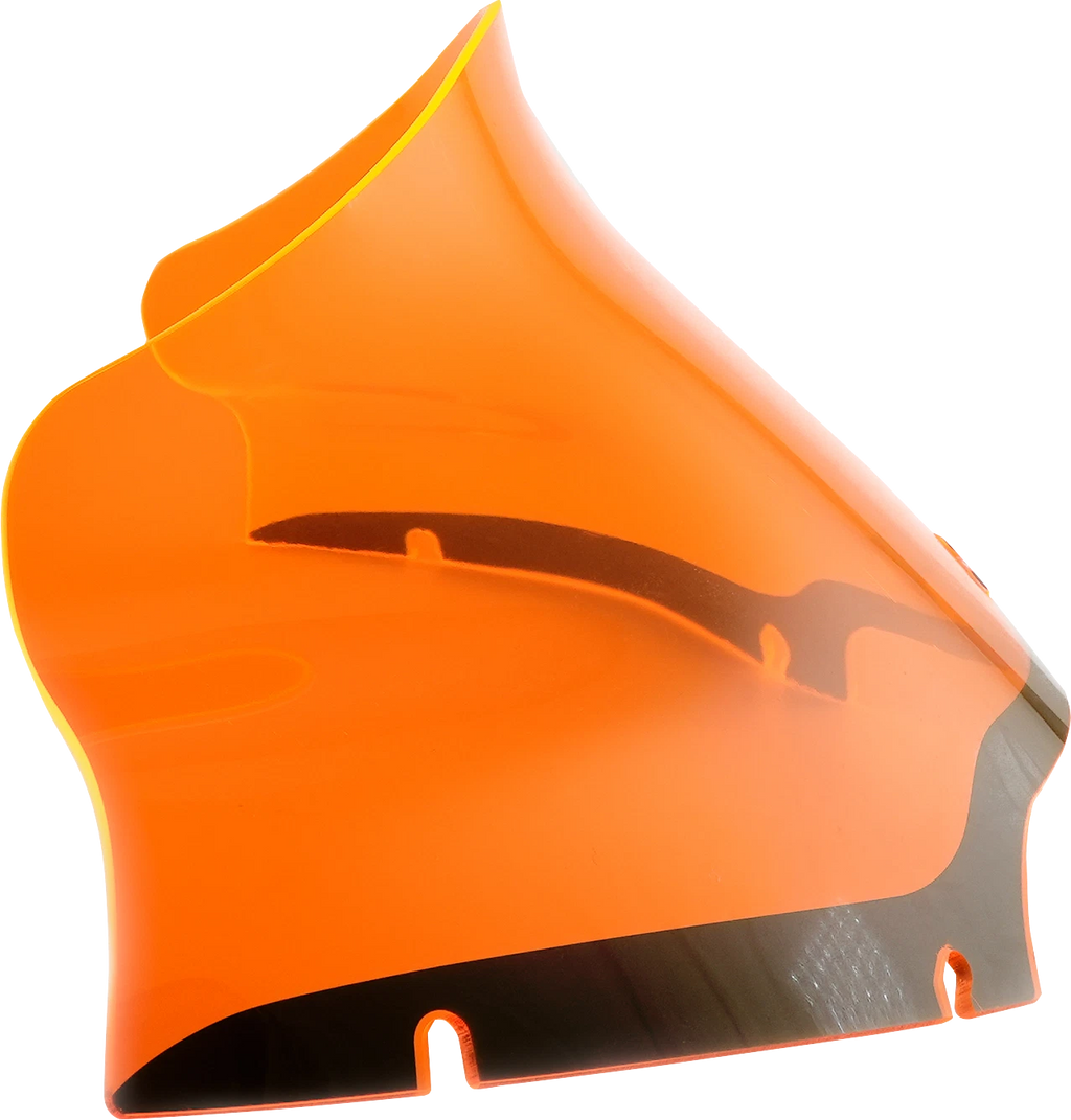 Klock Werks 9" Kolor Flare Windshield for FLTR (KWW-01-0633) - Orange Ice
