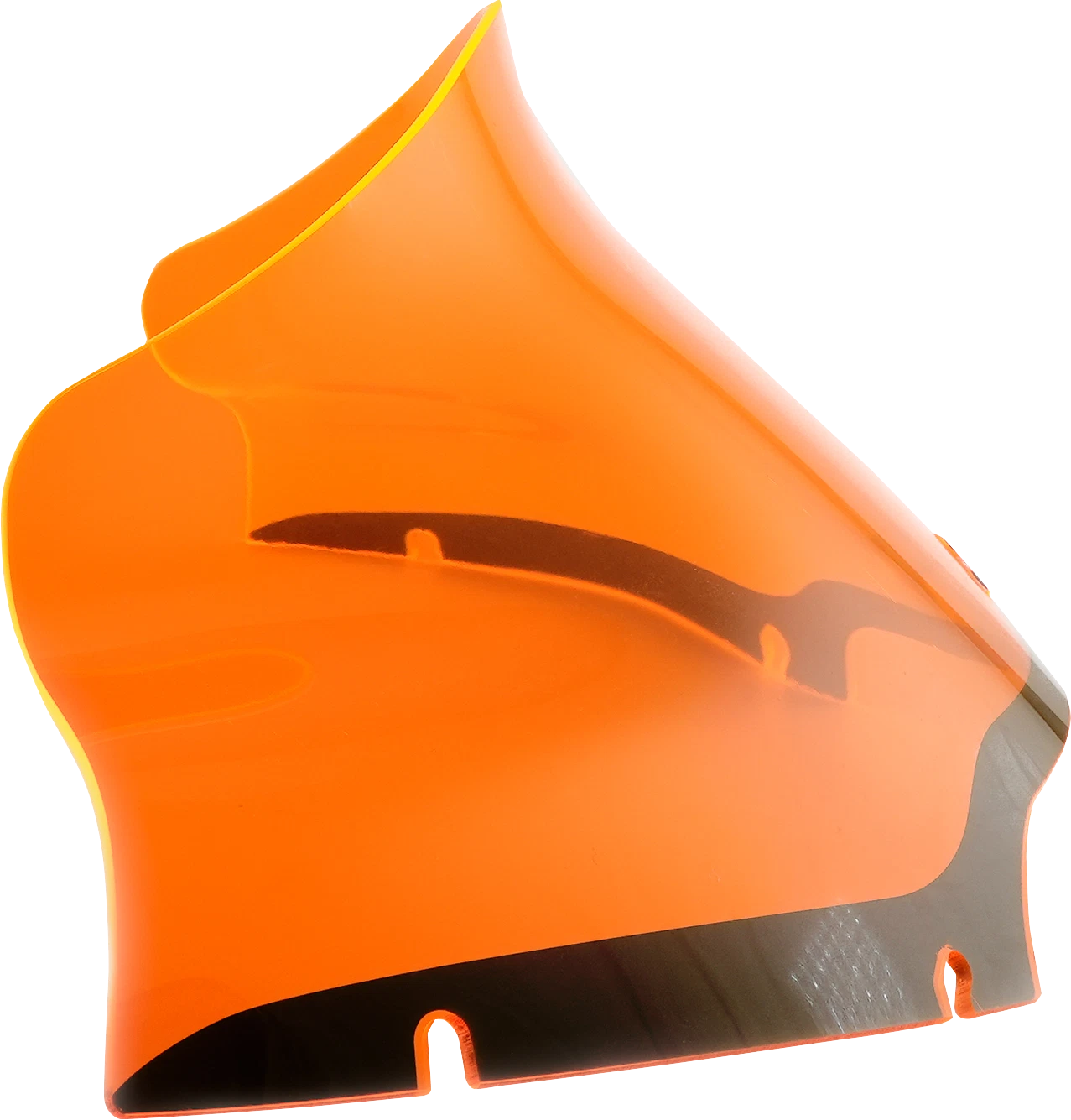 Klock Werks 9" Kolor Flare Windshield for FLTR (KWW-01-0633) - Orange Ice