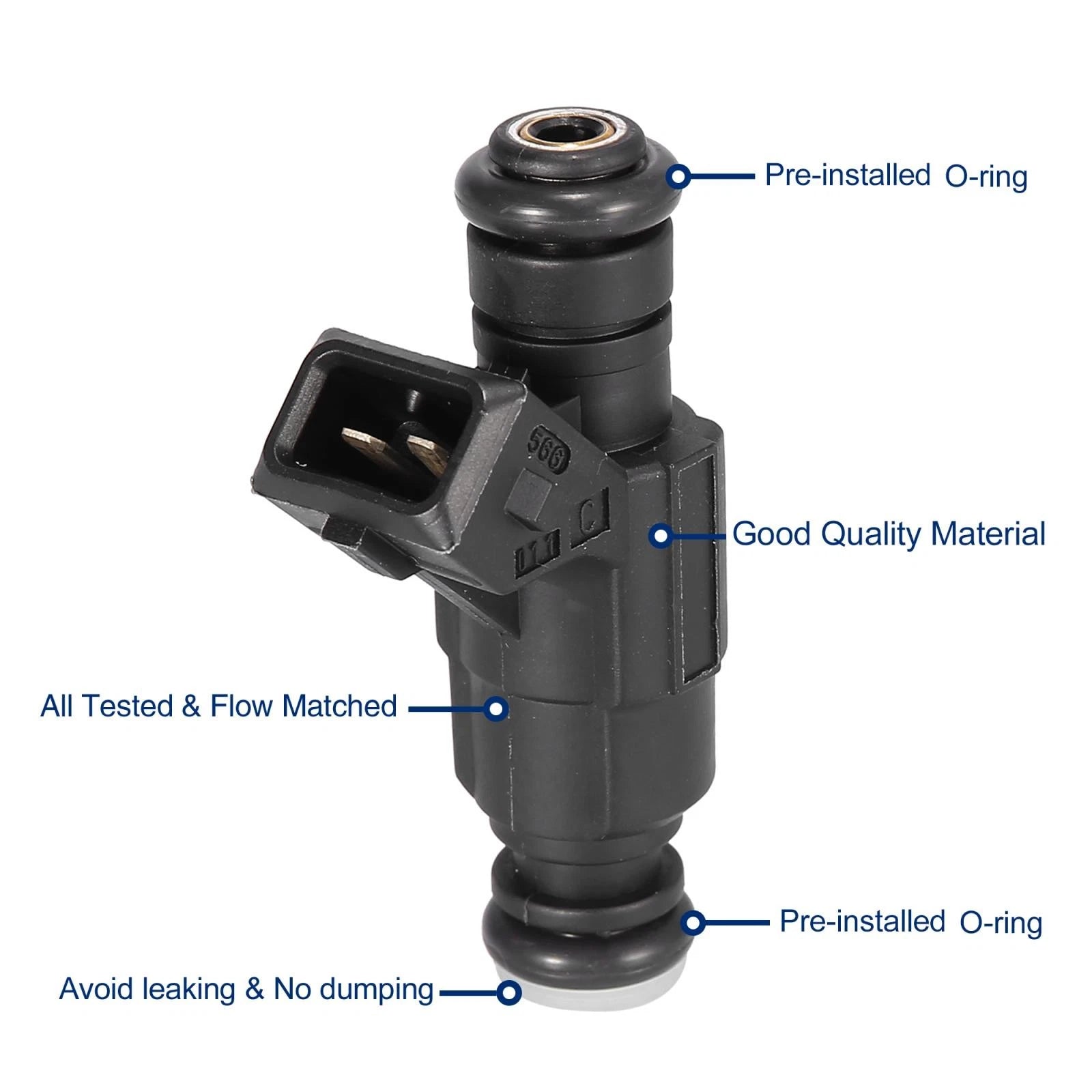 Flow Matched Fuel Injector 0280156061 for Audi TT Quattro (2000–2002)