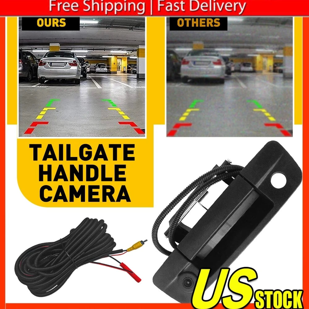 Tailgate Handle with Camera for Dodge Ram 1500 2500 3500 (2011–2021)