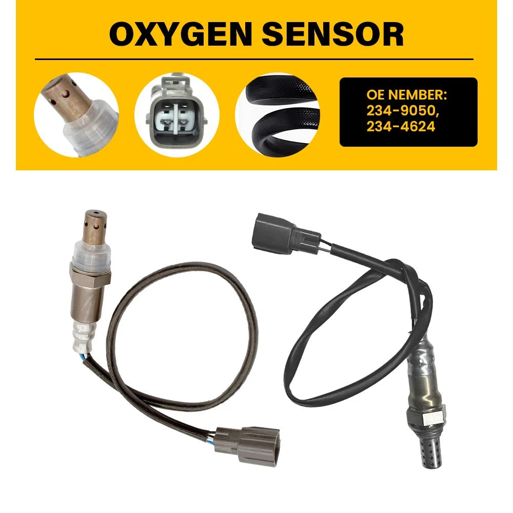 Oxygen Sensor Set of 2 for Toyota Tacoma 2.7L L4 (2005–2012) 234-9050