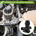 Engine Coolant Thermostat Housing Assembly for BMW F22 F23 M240i (2014-2021)