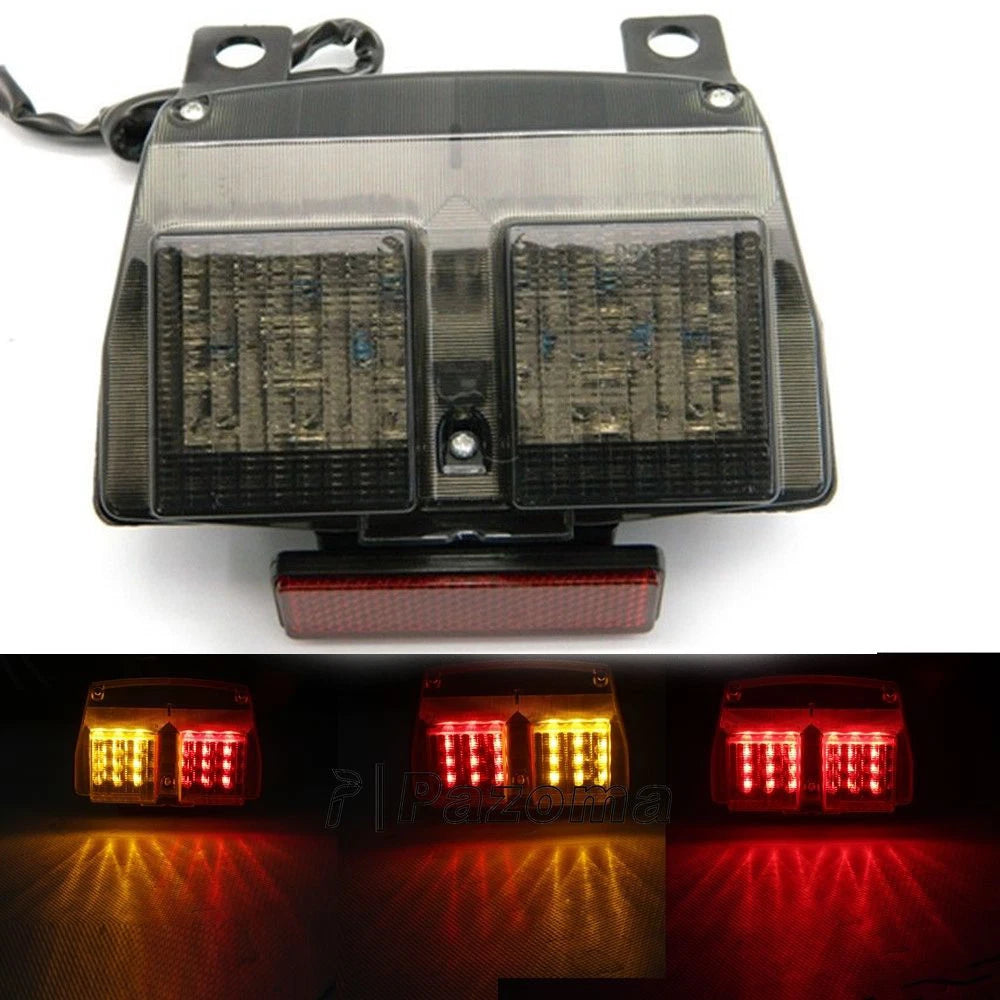 Smoke Brake Tail Light with Integrated Turn Signals for Ducati 748 916 996 (1994–2003)