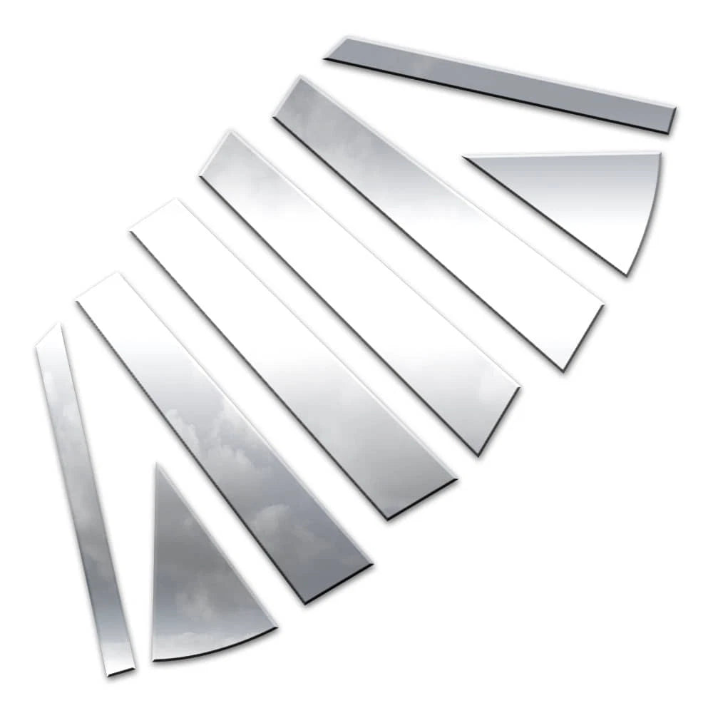 Diamond Grade 8pc Stainless Steel Pillar Post Covers for 2020-2024 Kia Soul