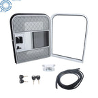 RV Entry Door for Teardrop Trailer (26"W x 32"H)