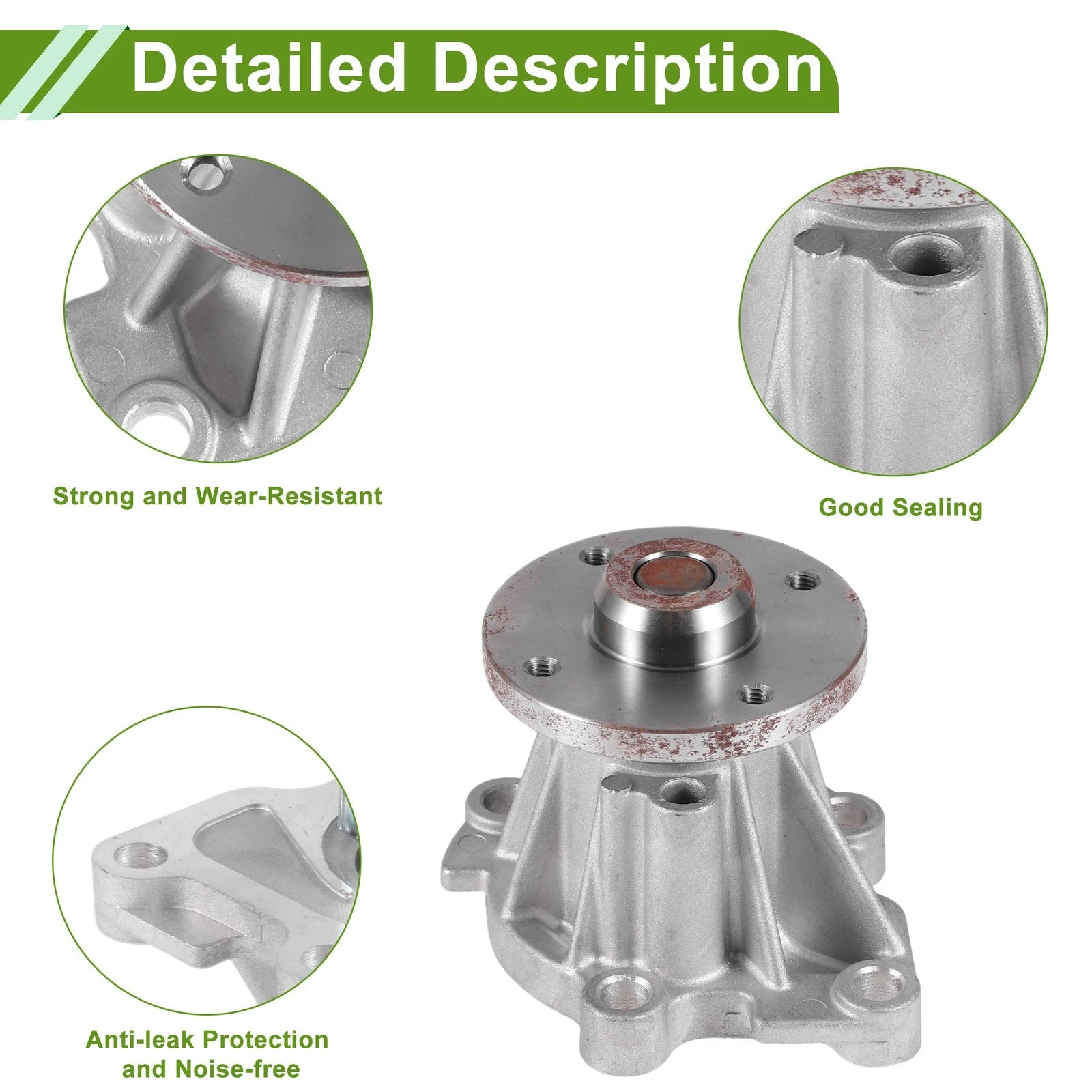Engine Water Pump for Nissan Frontier (2005–2019) No. 21010EA010