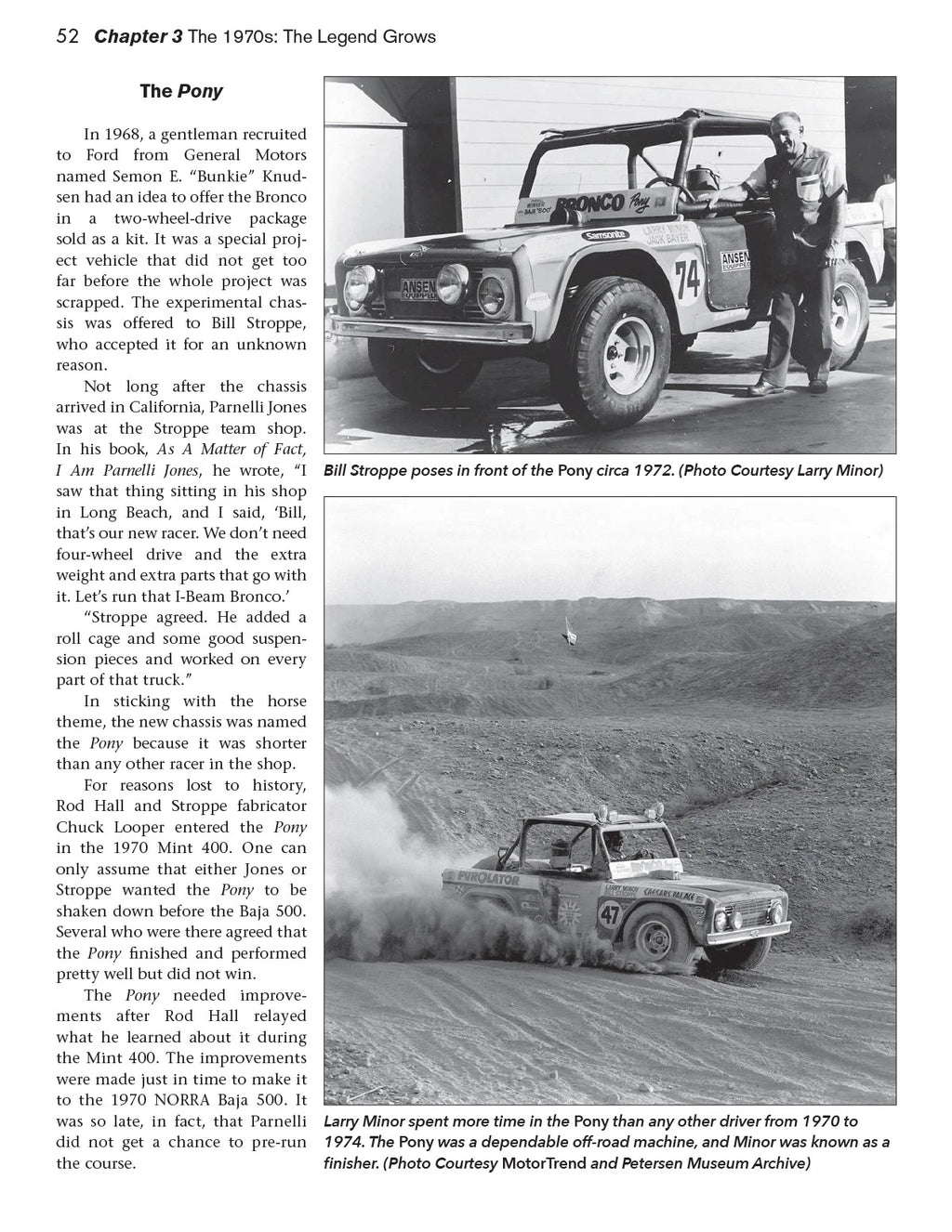 Bronco Racing Book for Ford Bronco (1966-2023)