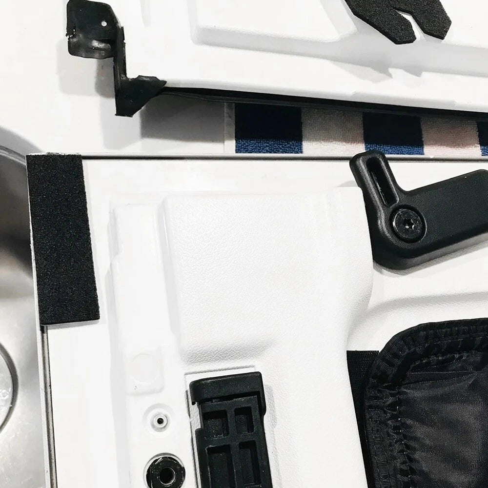 17-Piece Hard Top Leak Seal Kit for Jeep Wrangler (2007-2018)
