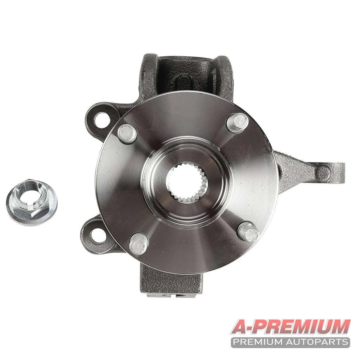 Front Left Steering Knuckle & Hub Bearing Assembly for Ford Focus (2006-2011)