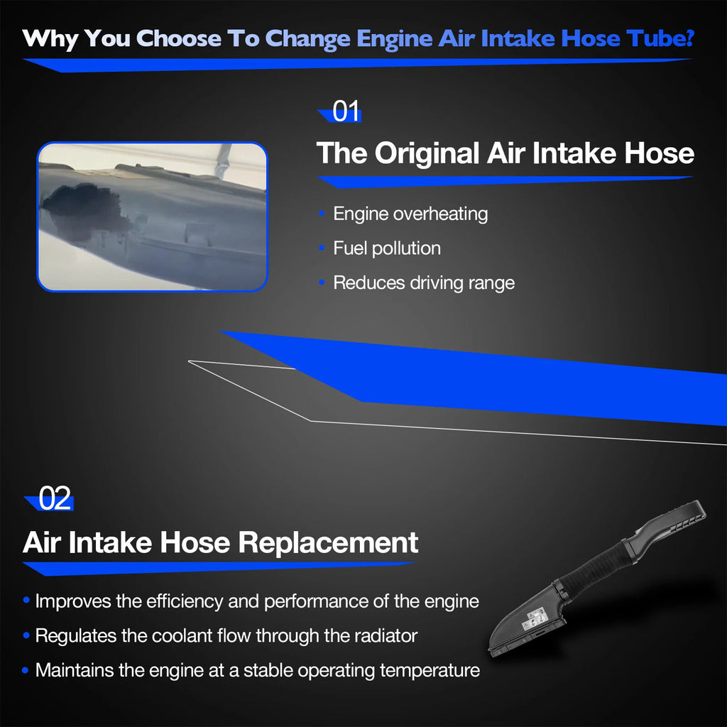 Engine Air Cleaner Intake Hose Tube for Mercedes-Benz GLA250 CLA250 (2014–2020)
