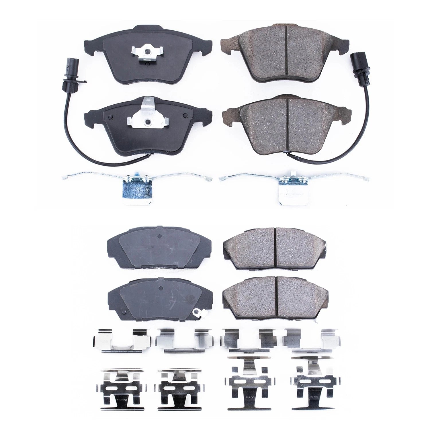 PowerStop Z17 Low-Dust Ceramic Brake Pad Kit for Audi A4 A6 (2002–2011)