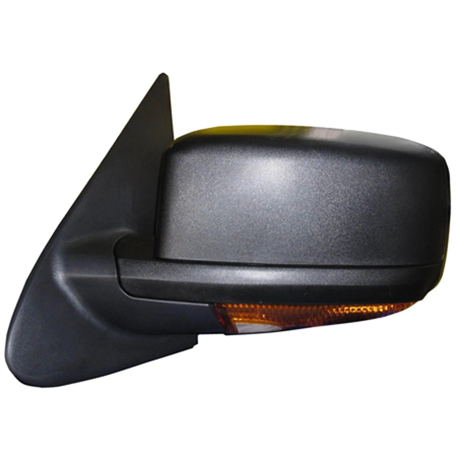 Replacement Textured Driver Side Power Door Mirror w/Heated Glass w/Puddle Lamp