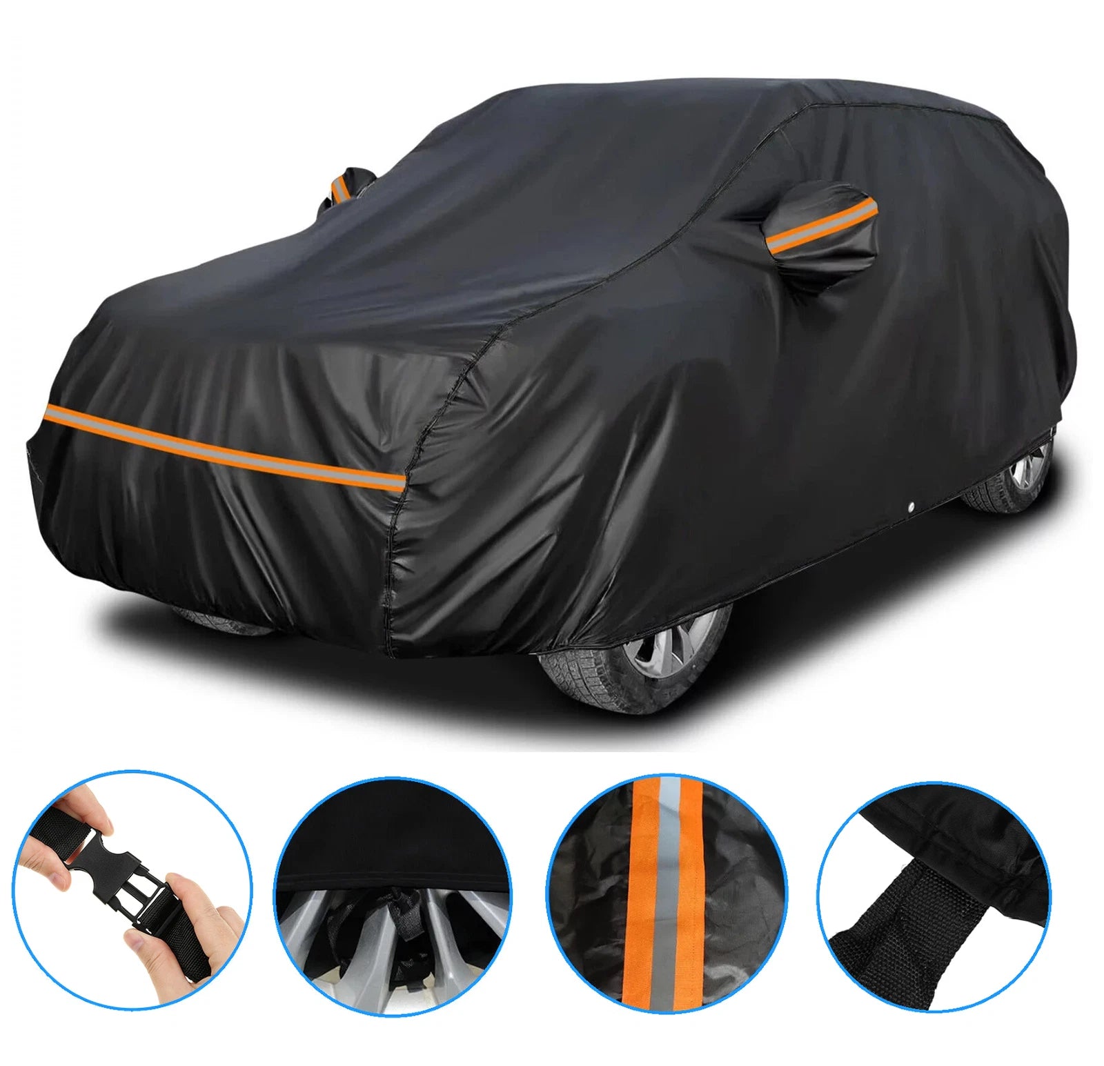 Full Car Cover for Jeep Grand Cherokee (2011–2021) Waterproof UV Resistant