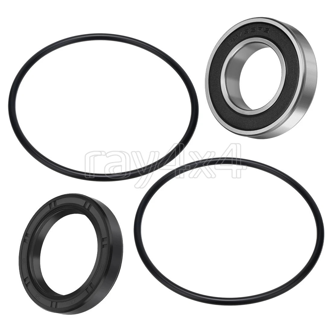 Left Rear Axle Wheel Bearing & Seal Kit for Honda Foreman 400 450 500 520 (1995–2023)