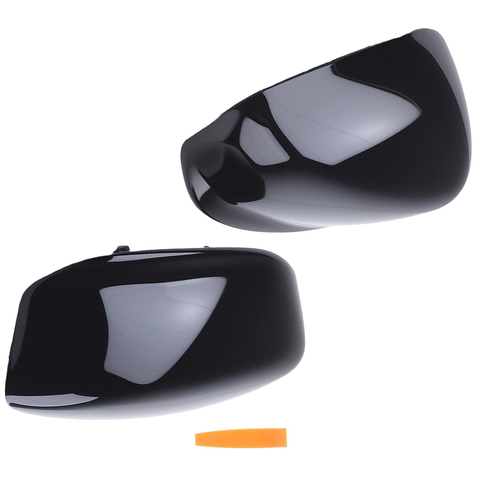 Pair of Side Mirror Cover Caps for Honda Accord (2008–2013) Gloss Black