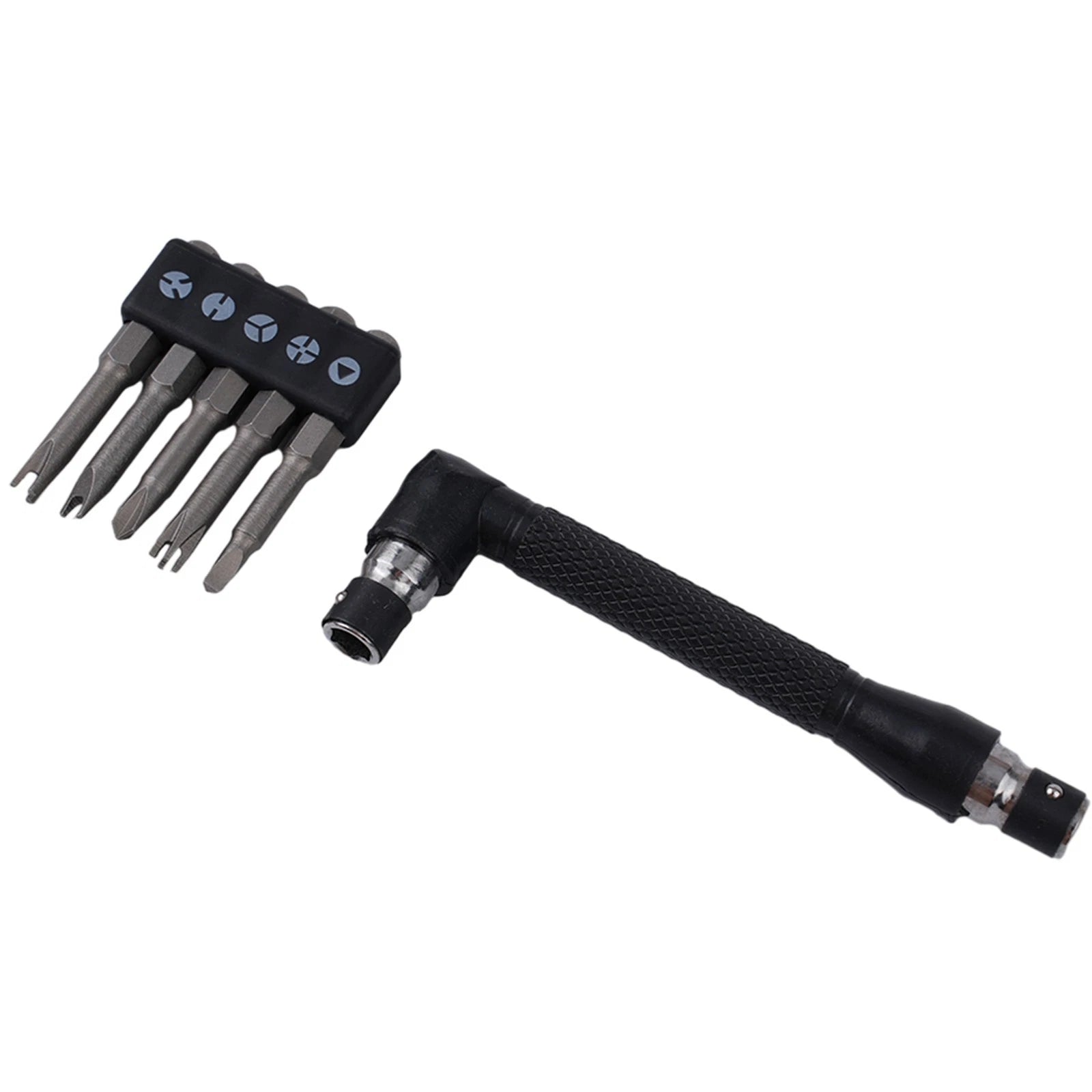 Set of 6 Special-Shaped Screwdriver Bits for 90?? Wrench