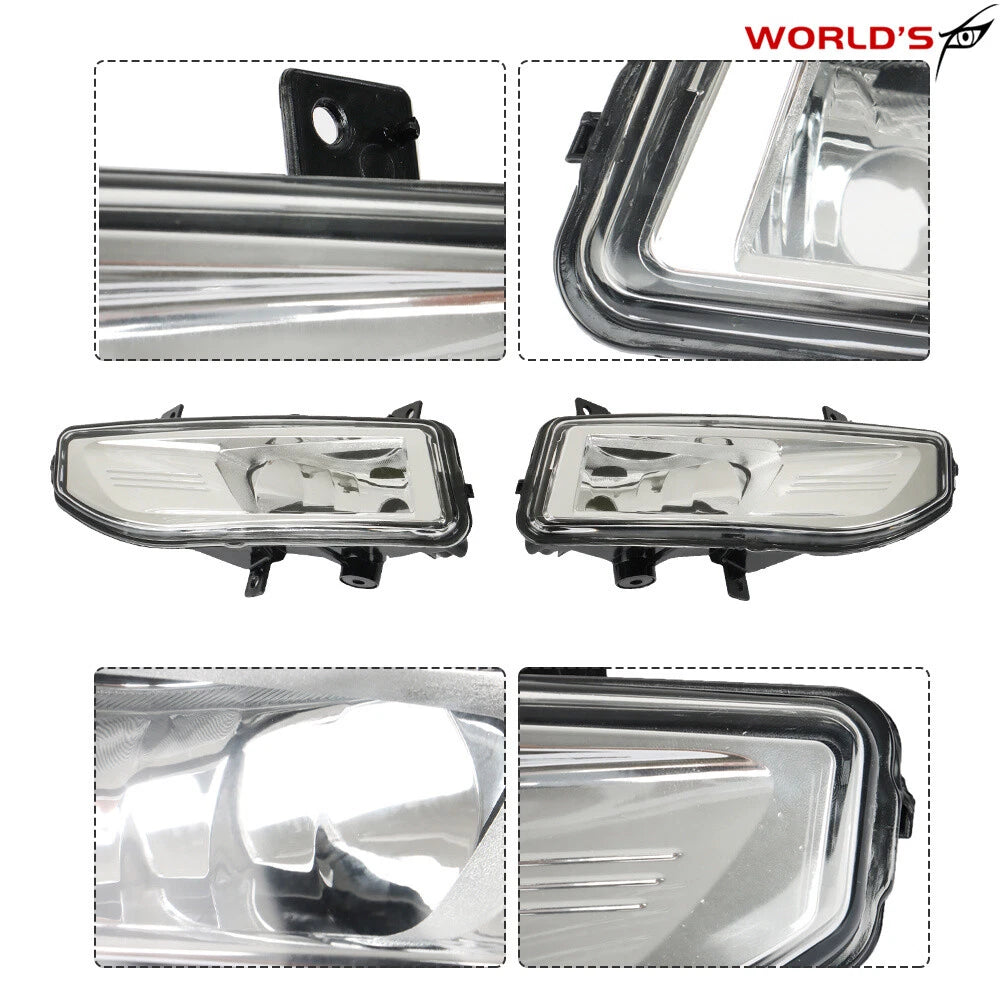 Bumper Fog Lights for Nissan Rogue Sport (2020–2022) with Switch & Bracket