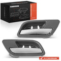 2X Rear Chrome Interior Door Handles for Chevy Tahoe GMC Cadillac (2000–2023)